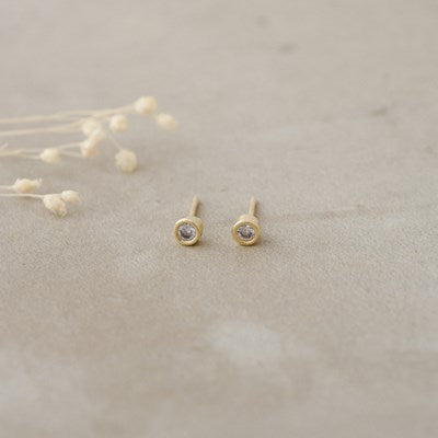 Wink Stud Earrings - 2 Colour Options