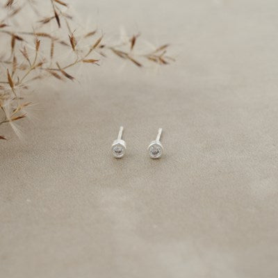 Wink Stud Earrings - 2 Colour Options