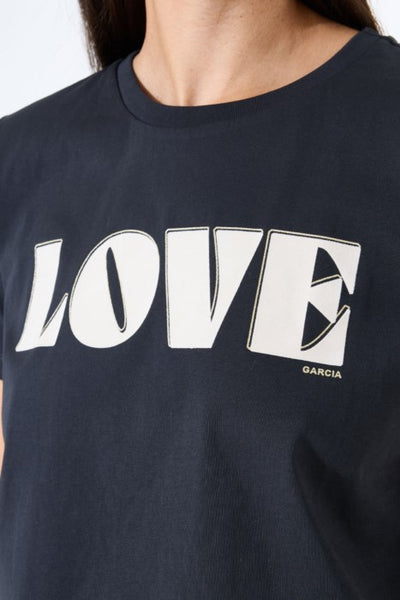 Love Cotton  T-Shirt (Black)