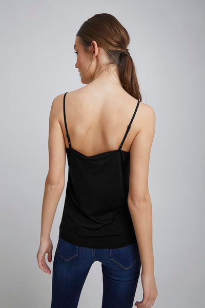 Lika Modal Lace Cami (Black)