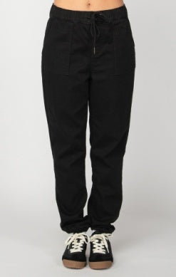 Sofia Denim Jogger (New Black)