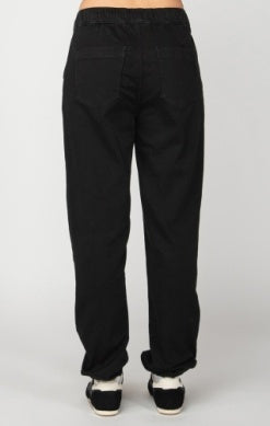 Sofia Denim Jogger (New Black)