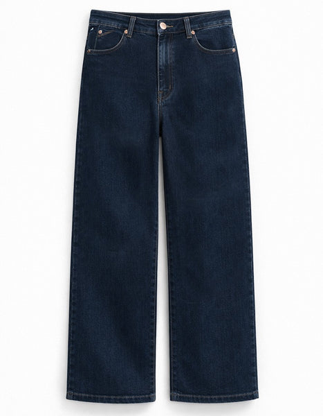 New Gigi Wide Jeans (Darkstone)