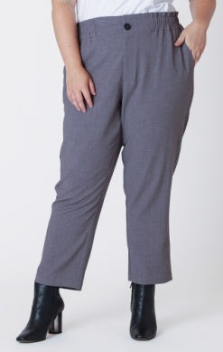 PLUS Cindy Trouser Ankle Pant (Grey)