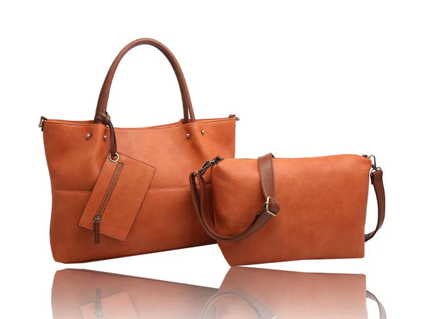 Cathy 3 in 1 Large Tote - 11 Colour Options