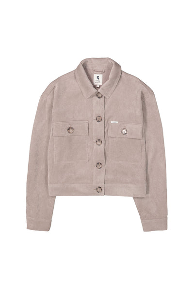 Iva Corduroy Jacket (Taupe)