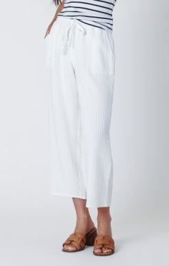 Marlie Cotton Gauze Pants (Off White)