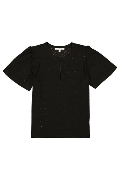 Mafa Eyelet Top (Black)