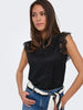 Lotas Lace Applique Top (Black)