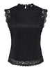 Lotas Lace Applique Top (Black)