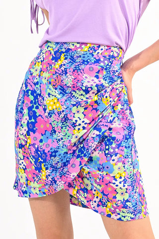 Larissa Floral Wrap Skirt