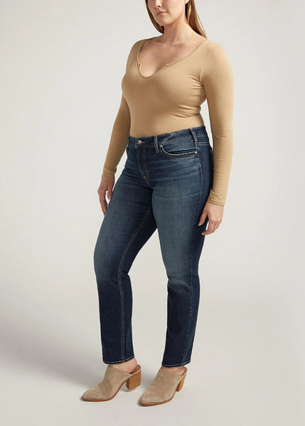 PLUS Suki Straight Jeans (Indigo)
