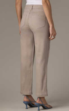 Wit & Wisdom Skyrise Straight Trouser (Moonrock)