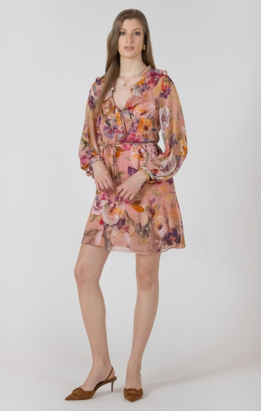 Martina Chiffon Printed Dress