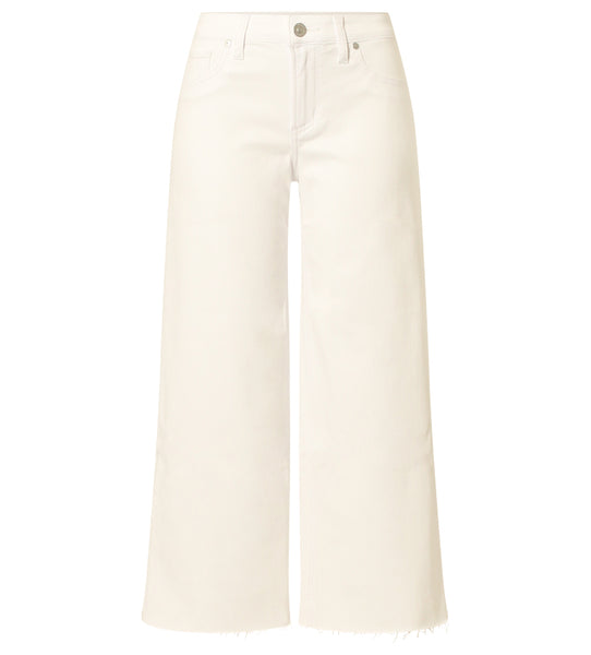 Suki Wide Ankle Jean (White)