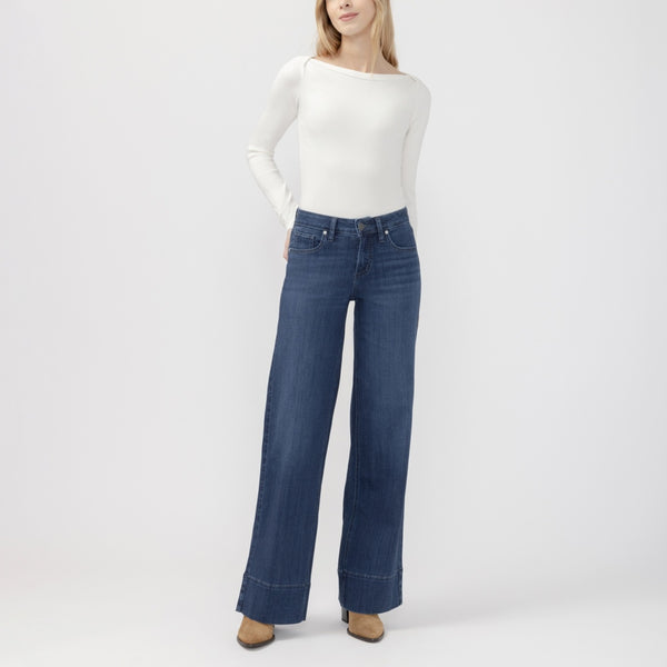 Suki Wide Leg Jean (Fierce Blue)