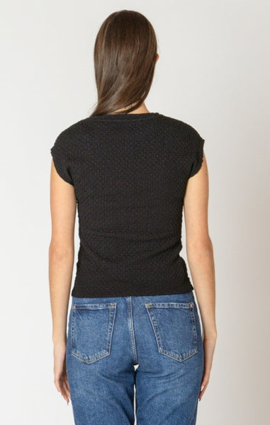 Mira Textured Top (Black)