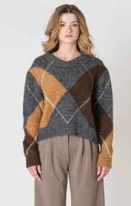 Lexie Argyle Sweater