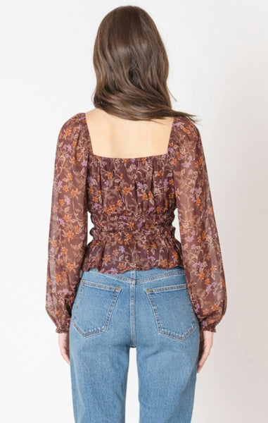 Lindsay Square Neck Blouse
