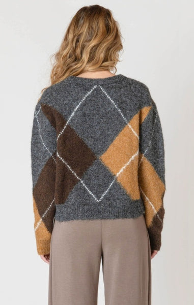 Lexie Argyle Sweater