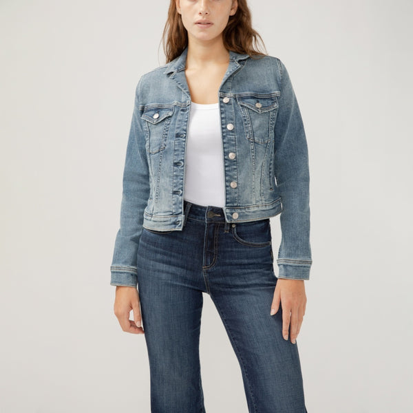 Silver Jeans Co. Fitted Denim Jacket