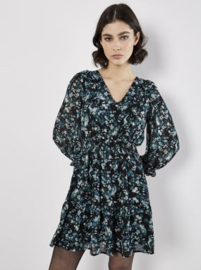 Marcy Floral Dress (Green)