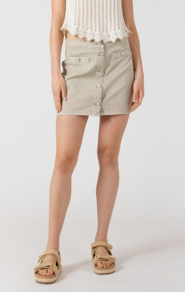 Mara  Short Skirt (Biscotti)