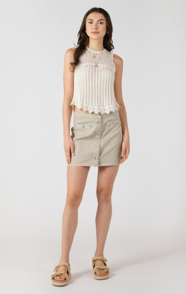 Mara  Short Skirt (Biscotti)