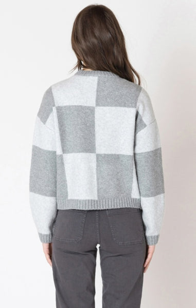 Sylvie Colourblock Sweater (Heather Grey)