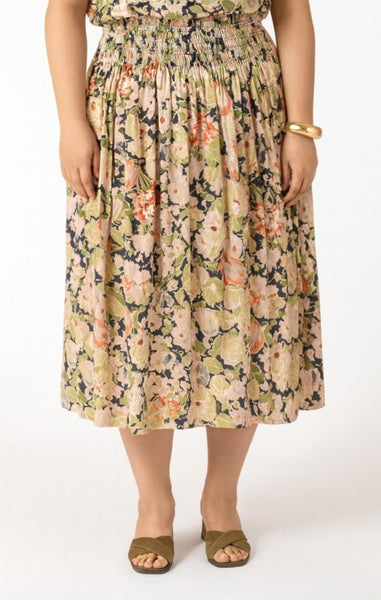 PLUS Isabella Floral Skirt (Vintage Florals)