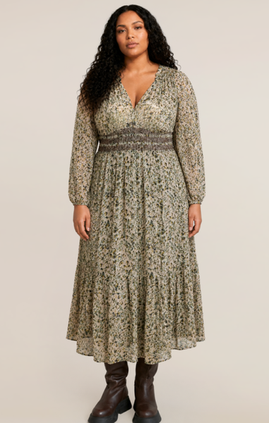 Marlene Maxi Dress (Leopard)