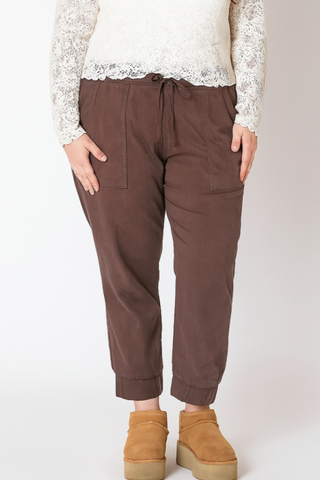 PLUS Gerrie Soft Touch Jogger (Chestnut)