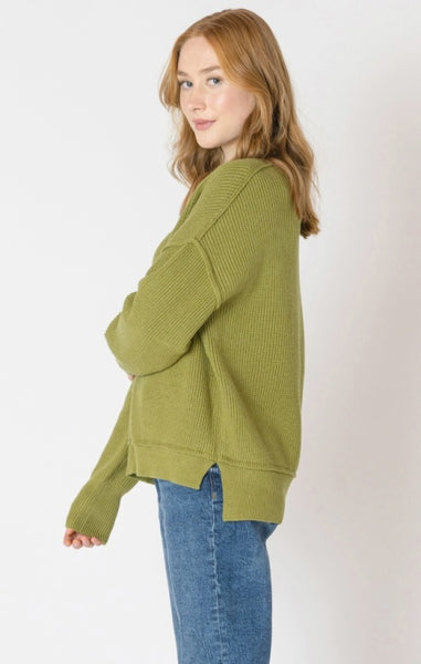 Pauline Mockneck Sweater (Oregano)
