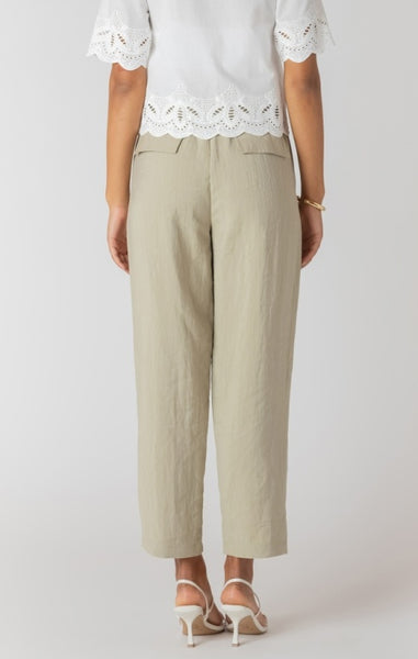 Kasie Woven Pant (Light Sage)