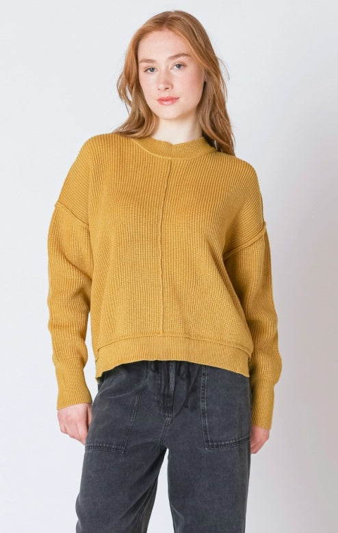 Pauline Mockneck Sweater (Ochre)