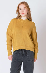 Pauline Mockneck Sweater (Ochre)