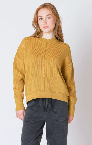Pauline Mockneck Sweater (Ochre)