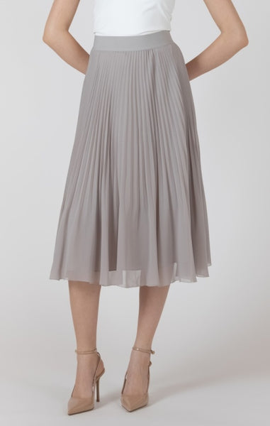 Vera Pleated Skirt (London Fog)
