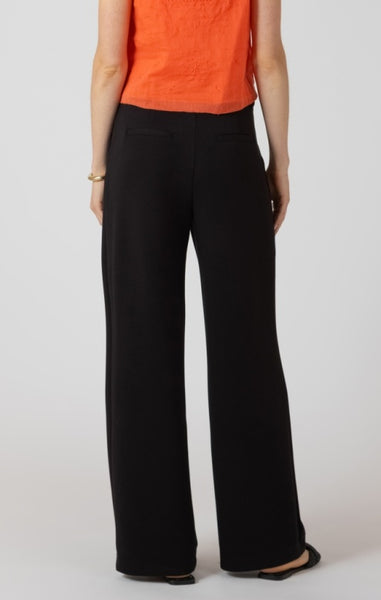 Fenn Scuba Knit Trouser Pant (Black)