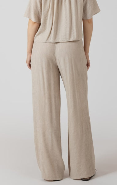Cassidy Drawstring Pant (Light Oyster)