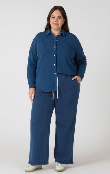 PLUS Natalia Denim Jogger (Dark Indigo Wash)
