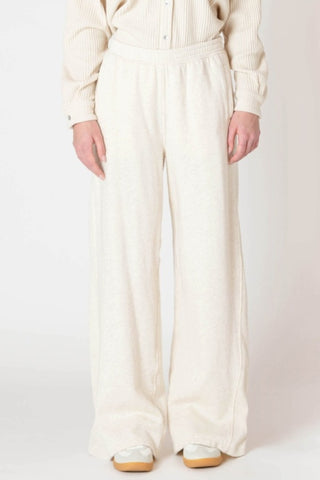Chloe Wide Leg Jogger (Cake Batter)