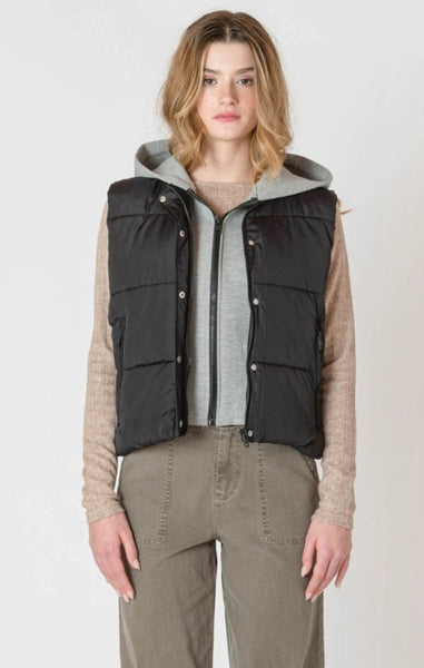 Jelena Puffer Vest with Hood