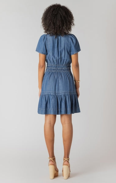 Fara Tencel Tiered Dress