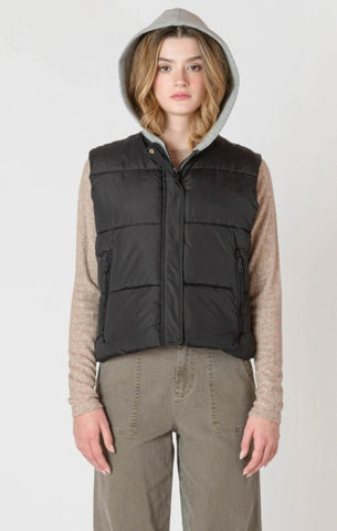 Jelena Puffer Vest with Hood