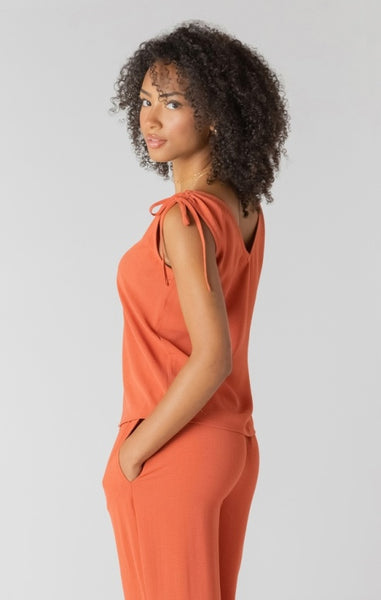 Hadley Woven Tank (Copper)