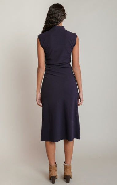 Ona Rouch Detail Dress (Navy)