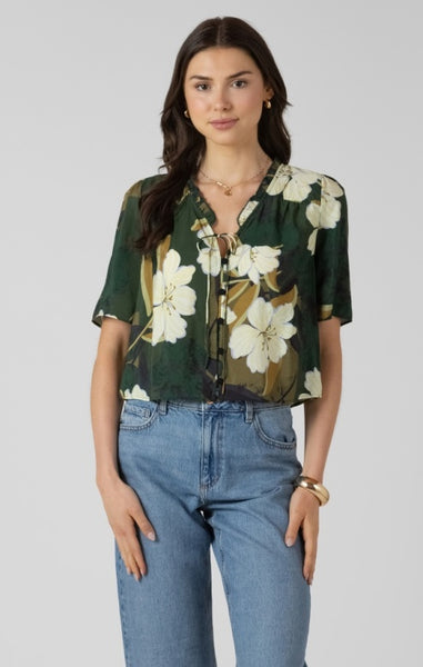 Jela Palm Blossom Blouse