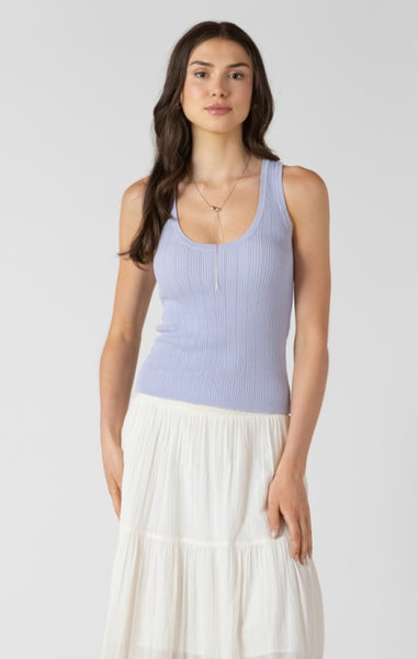 Brinley Textured Tank (Lilac Haze)