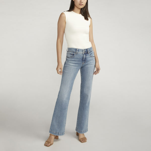 Suki Trouser Jean (Light Indigo)